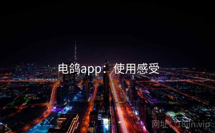电鸽app:使用感受 电鸽app:使用感受